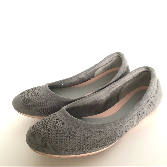 Cole Haan Gray Vegan Ballerina Slippers (7.5) - Picture 2 of 10